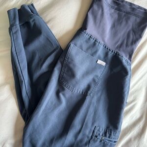 Figs Maternity Slate Jogger Scrub Pants